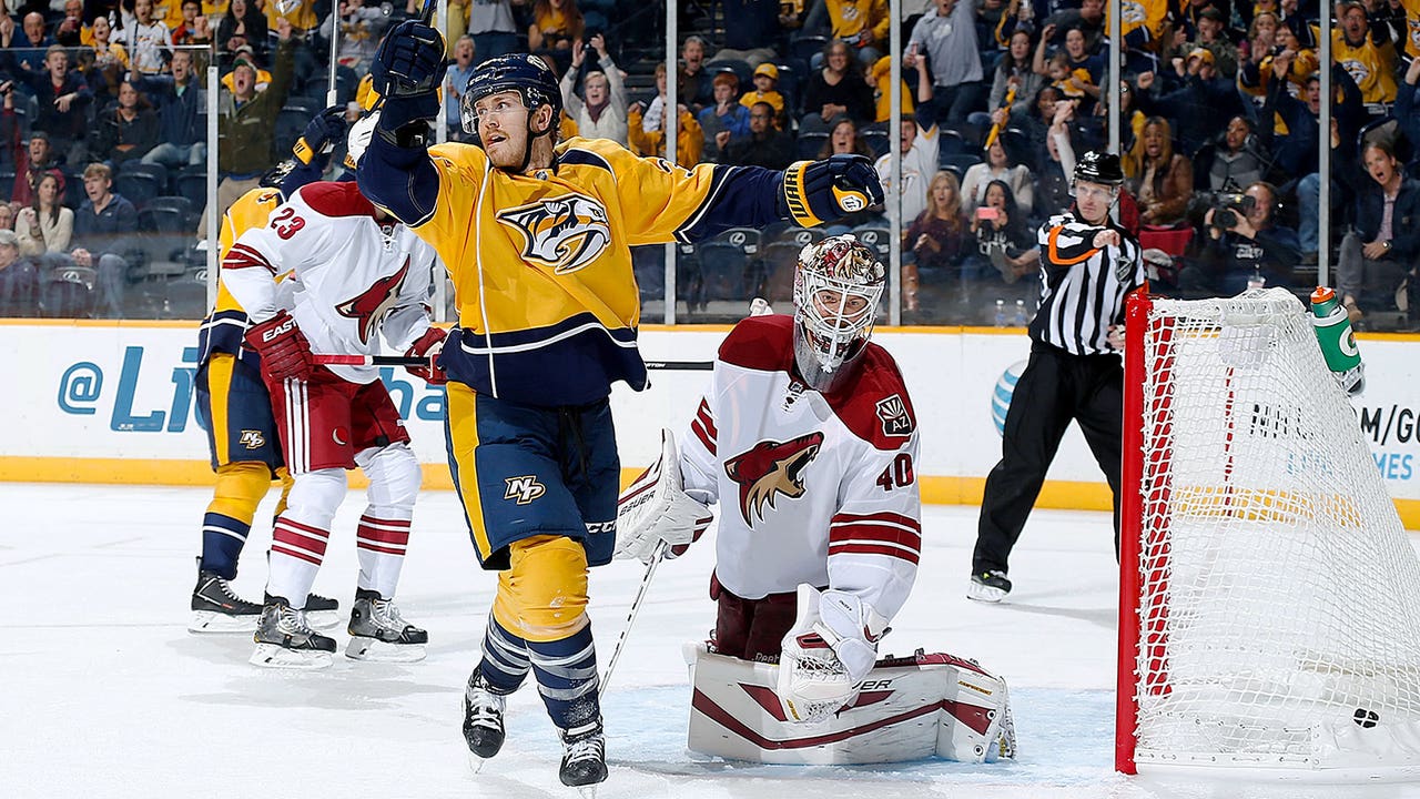 Ellis' shootout goal gives Predators extra point over Coyotes
